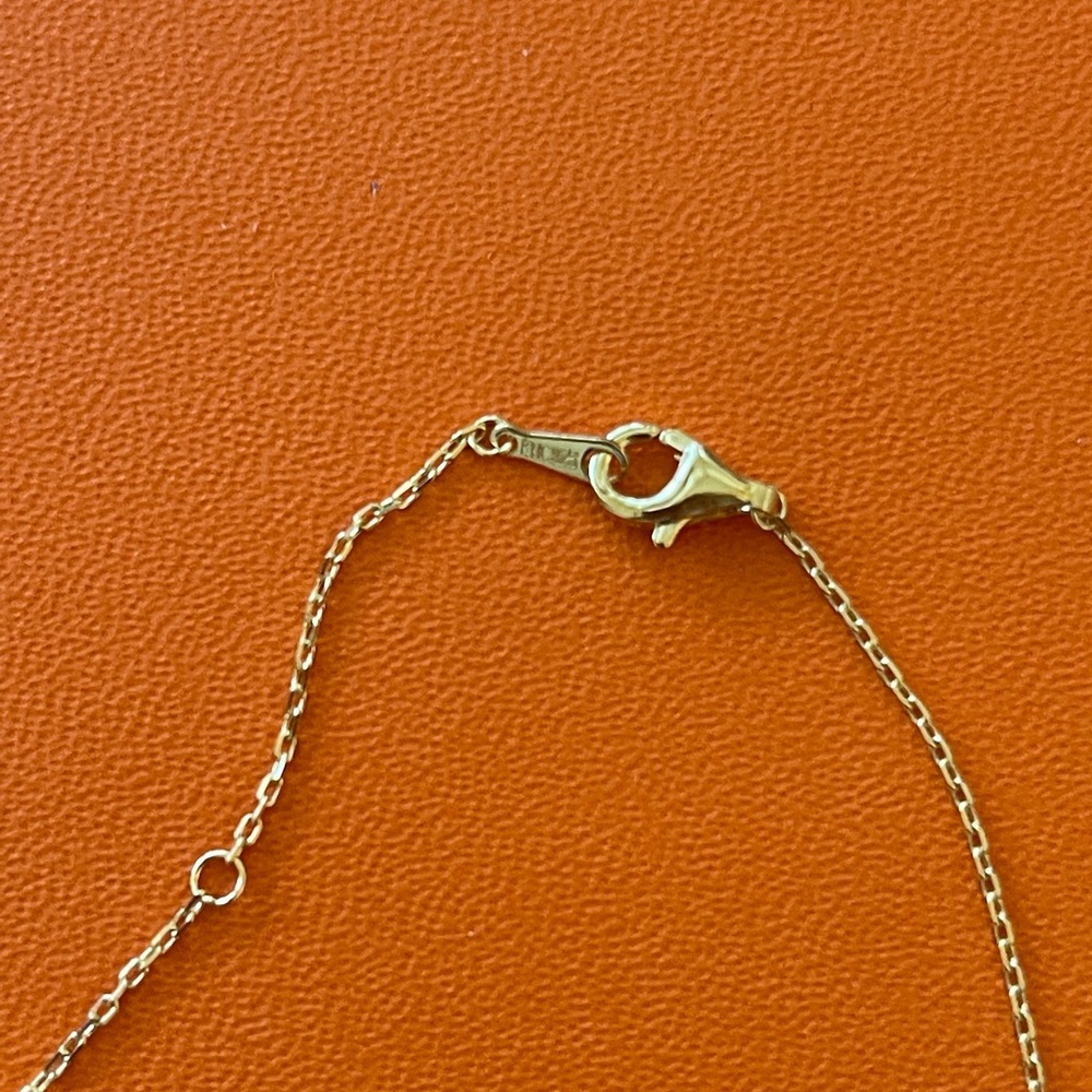 New CLOVER Bracelet 18K Gold Plated Sterling Silver - Picture 6 of 8